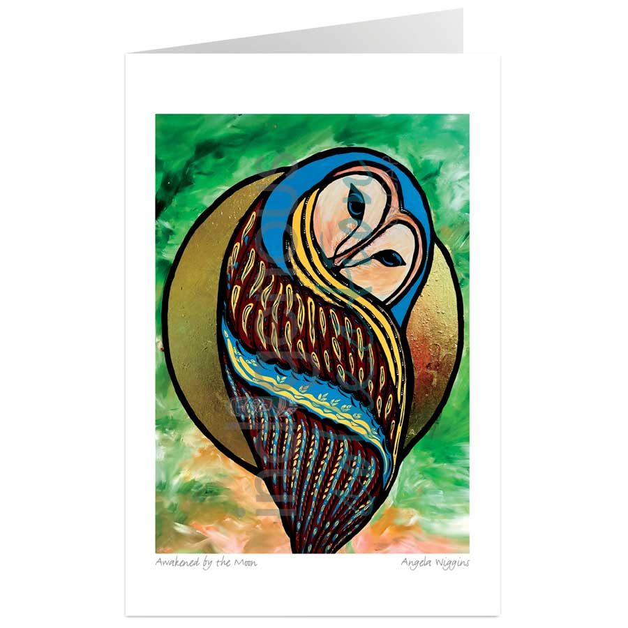 Art Card Angela Wiggins Awakened by the Moon