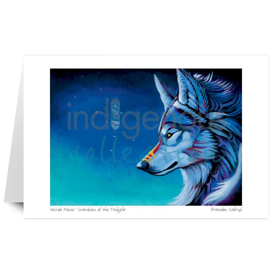 Art Card Brandon Gabriel Sacred Paint Guardian Of the Twilight