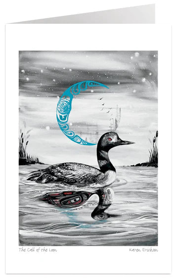Art Card Karen Erickson The Call of the Loon