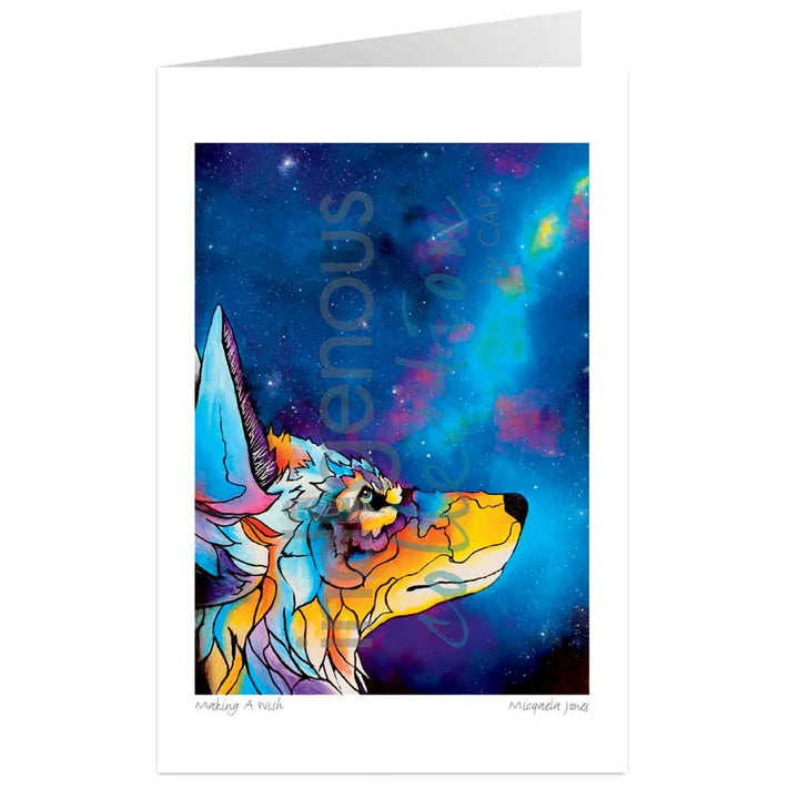 Art Card Miqaela Jones Making a Wish