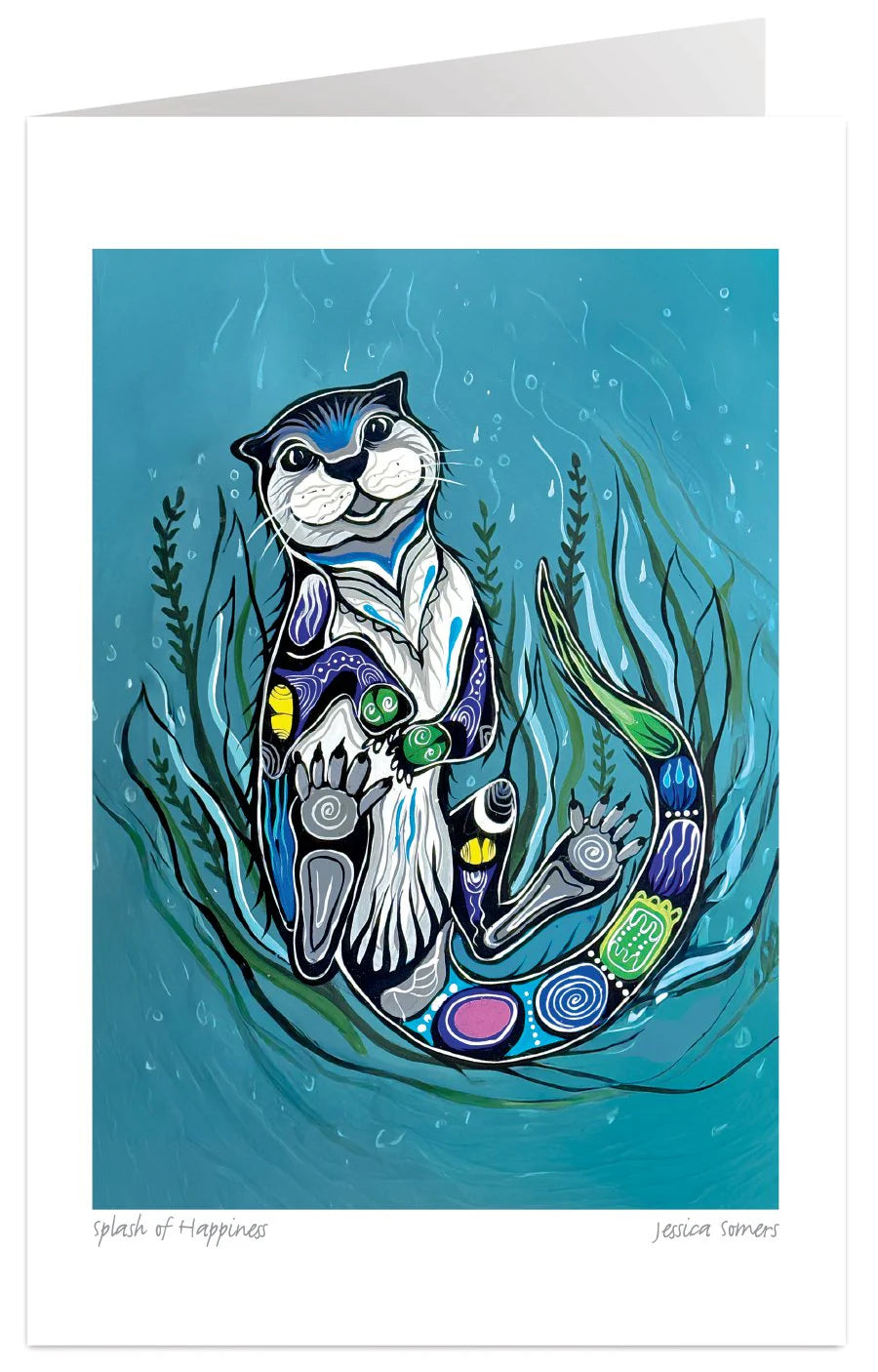 Art Card Jessica Somers Splash of Happiness