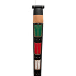LAURENCE SCOW BEAR YELLOW CEDAR PADDLE 5 FEET -  - PANEL - House of Himwitsa Art Gallery