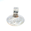 Jim Mcquire  Pendant with Silver Carved Bale Eagle