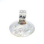 Jim Mcquire  Pendant with Silver Carved Bale Eagle