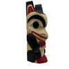 Cecilia Adams 12'' Totem Wolf -  - wood carving - House of Himwitsa Art Gallery