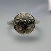 Ron Jackson Hand Crafted 1/2" Silver Circle Comfort Rings - Ron Jackson - Silver Ring - House of Himwitsa Art Gallery