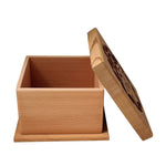 Shain Jackson Red Cedar Raven & Sun Bentwood Box - Shain Jackson - Bentwood Box - House of Himwitsa Art Gallery