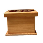 Shain Jackson Red Cedar Hummingbird Bentwood Box - Shain Jackson - Bentwood Box - House of Himwitsa Art Gallery