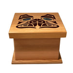 Shain Jackson Red Cedar Bear Bentwood Box - Shain Jackson - Bentwood Box - House of Himwitsa Art Gallery