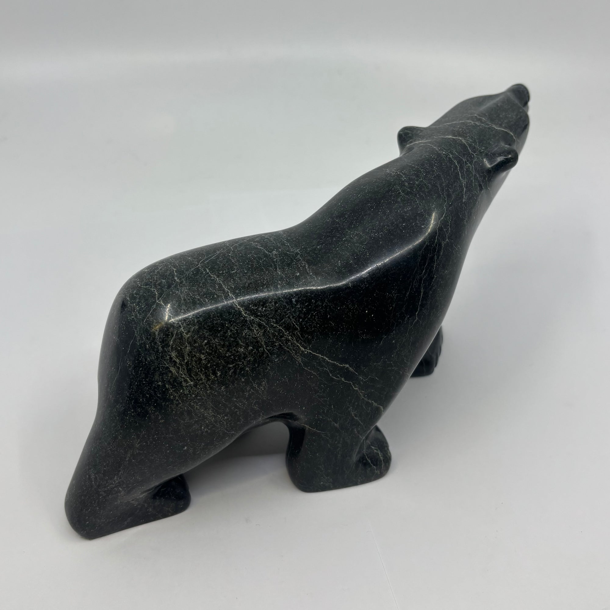 Joanie Ragee Polar Bear 13587w -  - STONE - House of Himwitsa Art Gallery