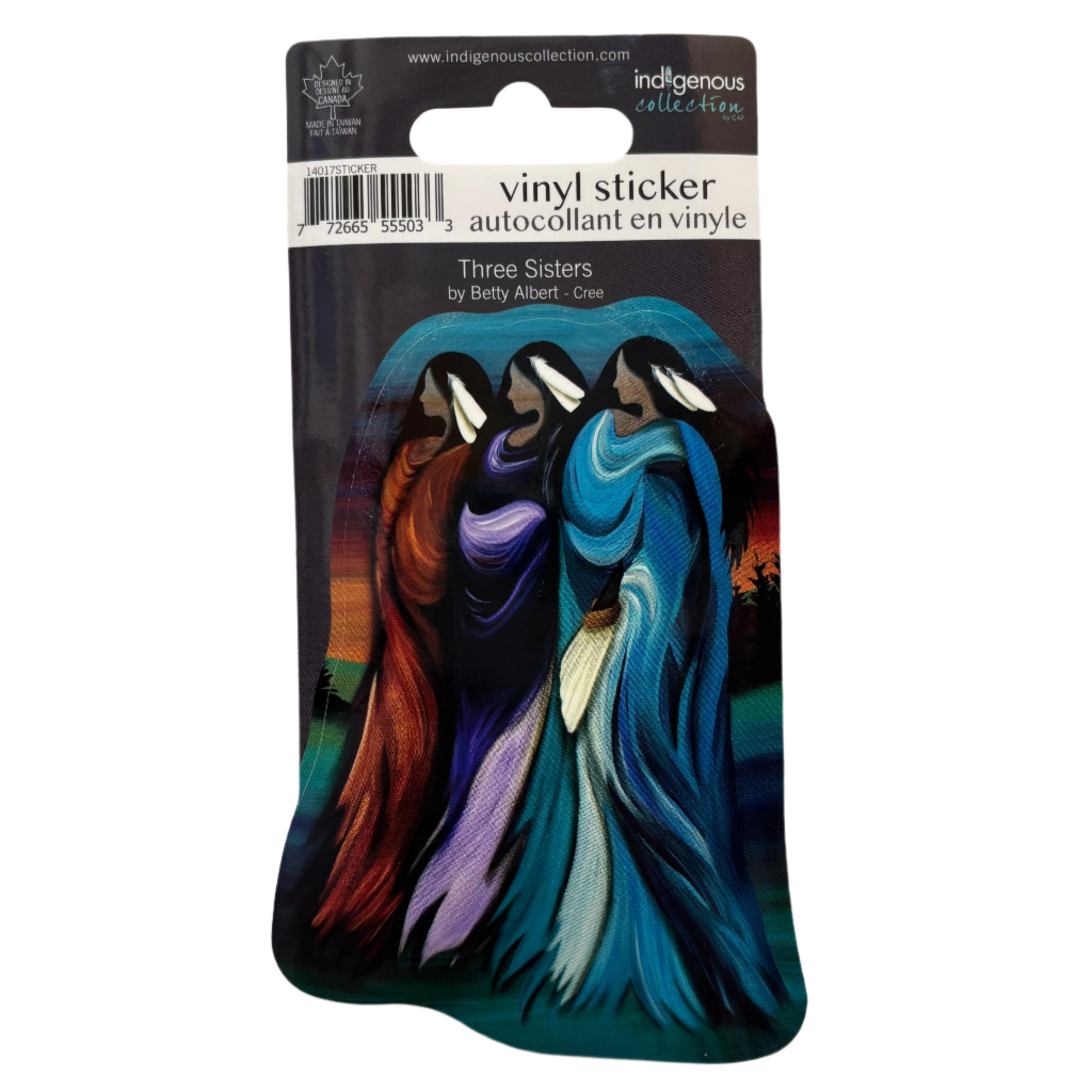 Vinyl Sticker Three Sisters -  - Vinyl Sticker - House of Himwitsa Art Gallery