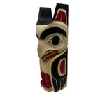 Cecilia Adams 12'' Totem Eagle -  - wood art - House of Himwitsa Art Gallery