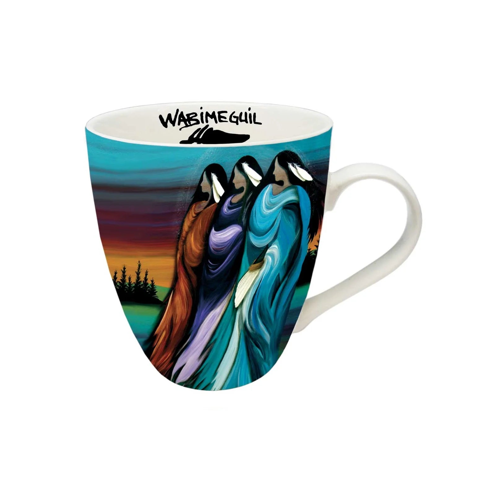 Mug Betty Albert Three Sisters - Mug Betty Albert Three Sisters -  - House of Himwitsa Native Art Gallery and Gifts