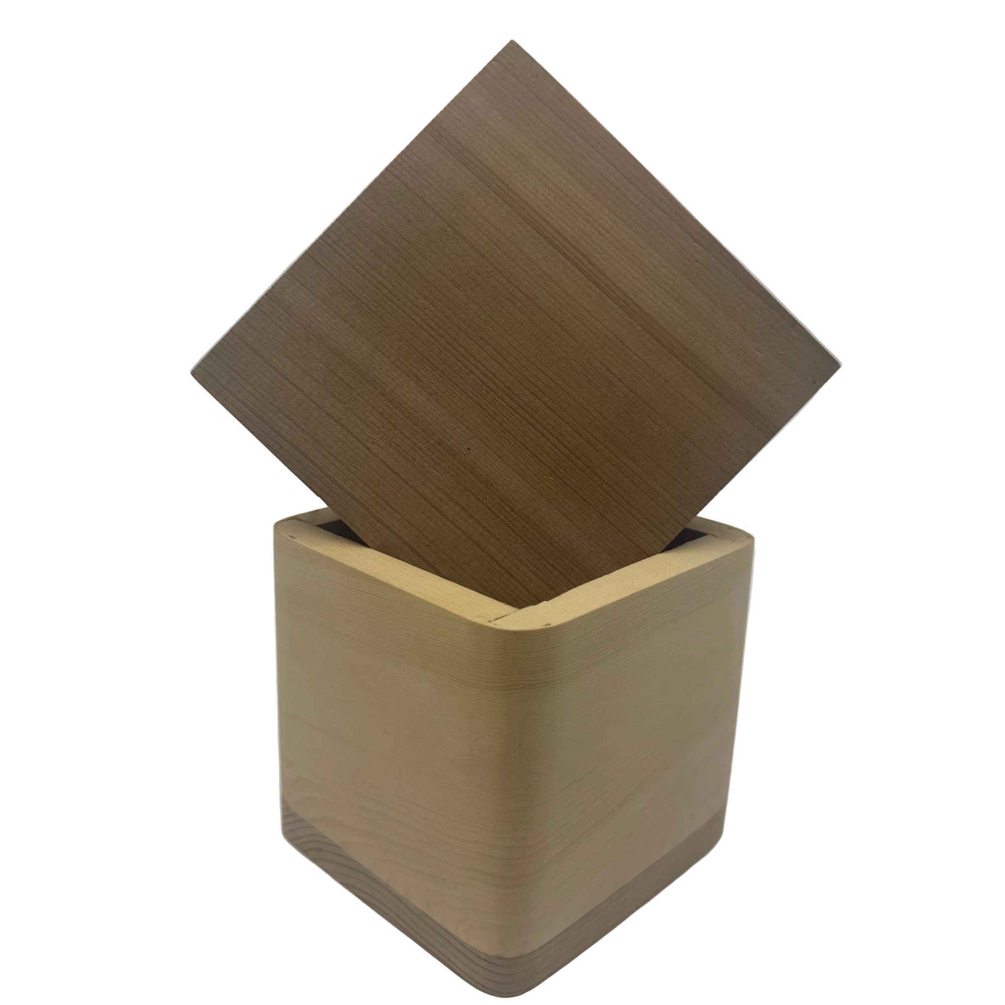 Matt Gong Bentwood box 4 x 4 x 5