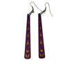 Raven Wolden Paddle Earrings -  - Earrings - House of Himwitsa Art Gallery