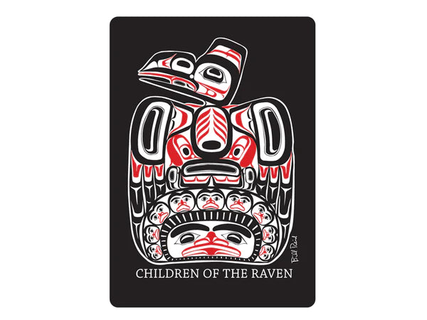 Playing Cards Bill Reid Raven disc - Playing Cards Bill Reid Raven disc -  - House of Himwitsa Native Art Gallery and Gifts