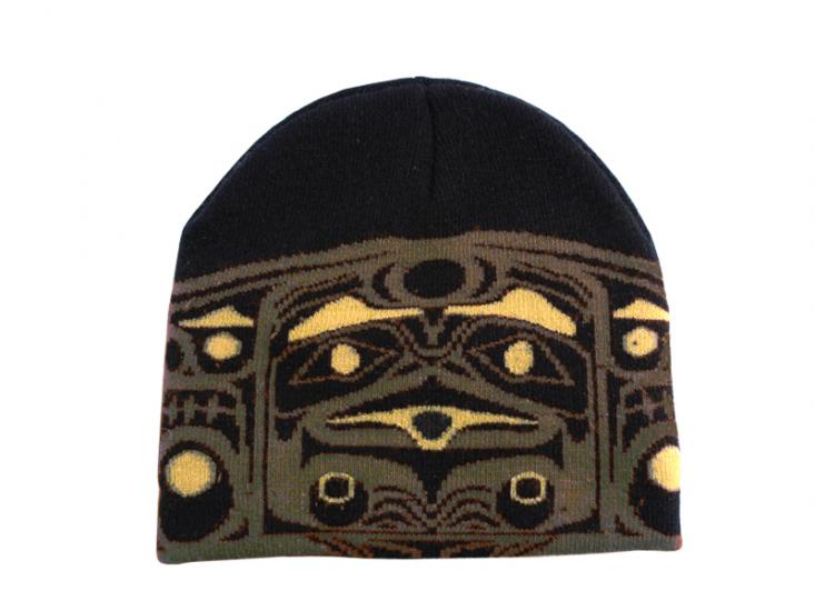 Toque Bill Helin Frog Box (Taupe) - Toque Bill Helin Frog Box (Taupe) -  - House of Himwitsa Native Art Gallery and Gifts
