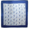 Shawl Soft Poly Tribal Bill Helin Hummingbird - Blue - 53-53-250 - House of Himwitsa Native Art Gallery and Gifts