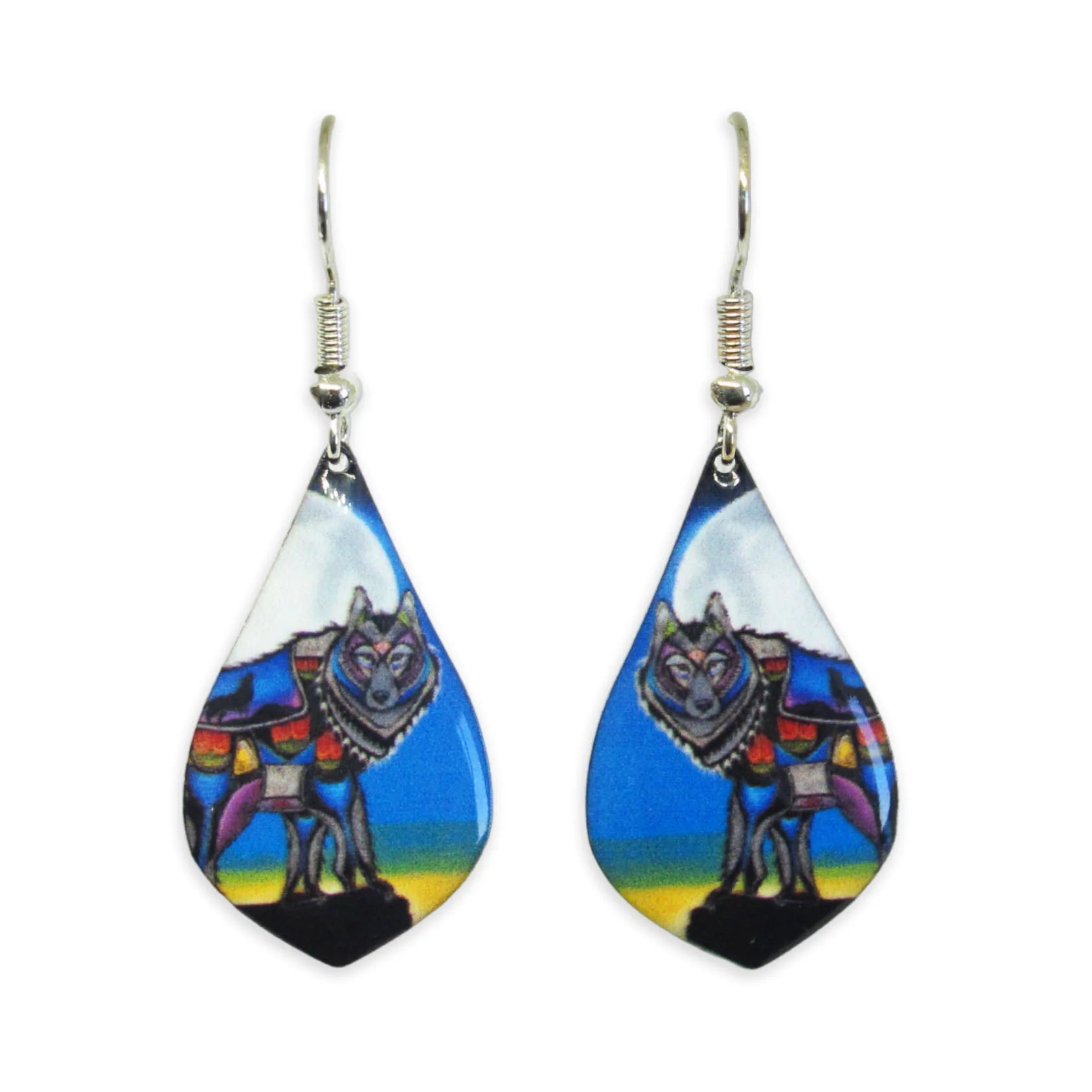 Jessica Somers Wolf Gallery Collection Earrings -  - Earrings - House of Himwitsa Art Gallery