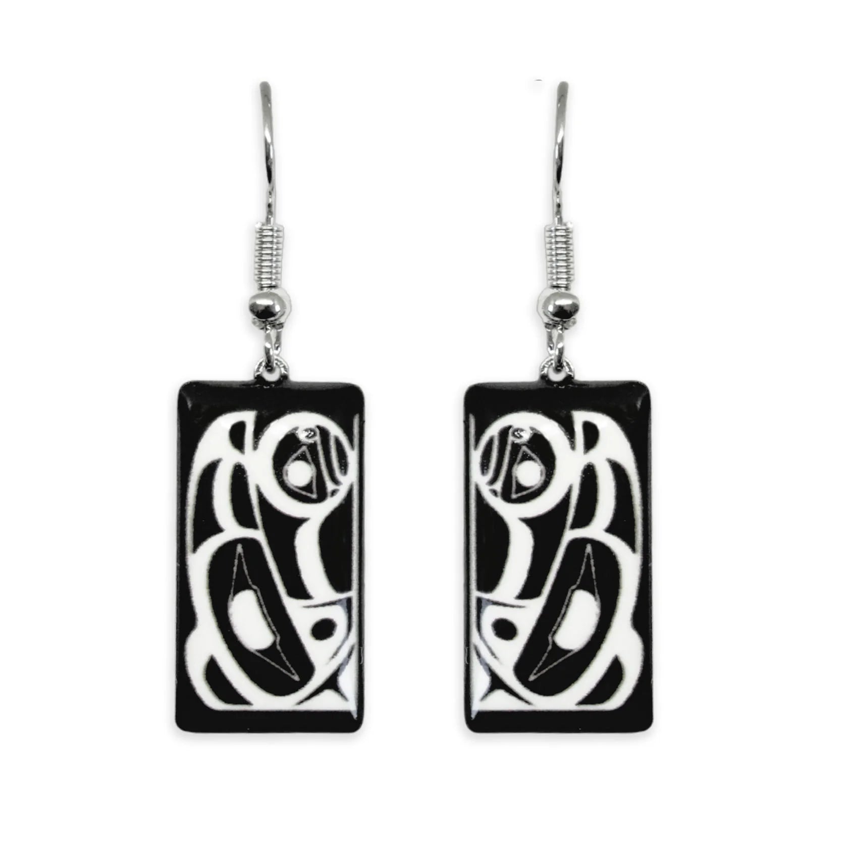 Roy Henry Vickers Raven Gallery Collection Earrings -  - Earrings - House of Himwitsa Art Gallery