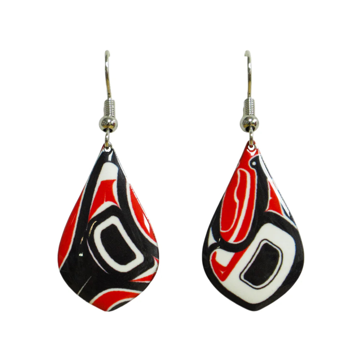 Jamie Sterritt Salmon Gallery Collection Earrings -  - Earrings - House of Himwitsa Art Gallery