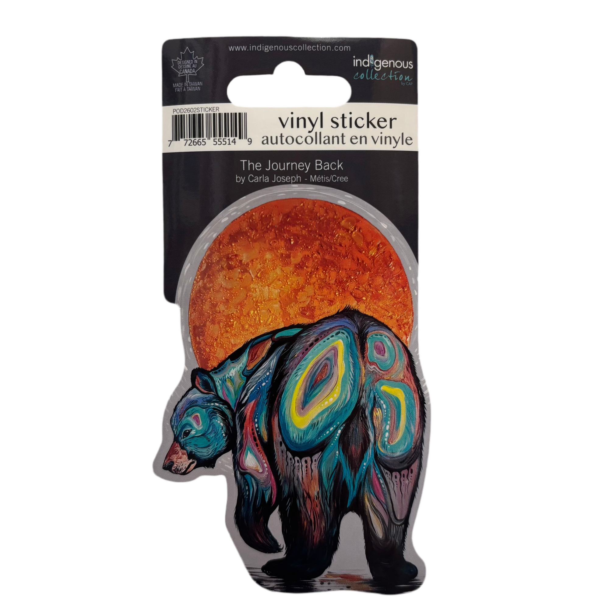 Vinyl Sticker The Journey Back -  - Vinyl Sticker - House of Himwitsa Art Gallery