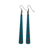 Raven Wolden Paddle Earrings -  - Earrings - House of Himwitsa Art Gallery