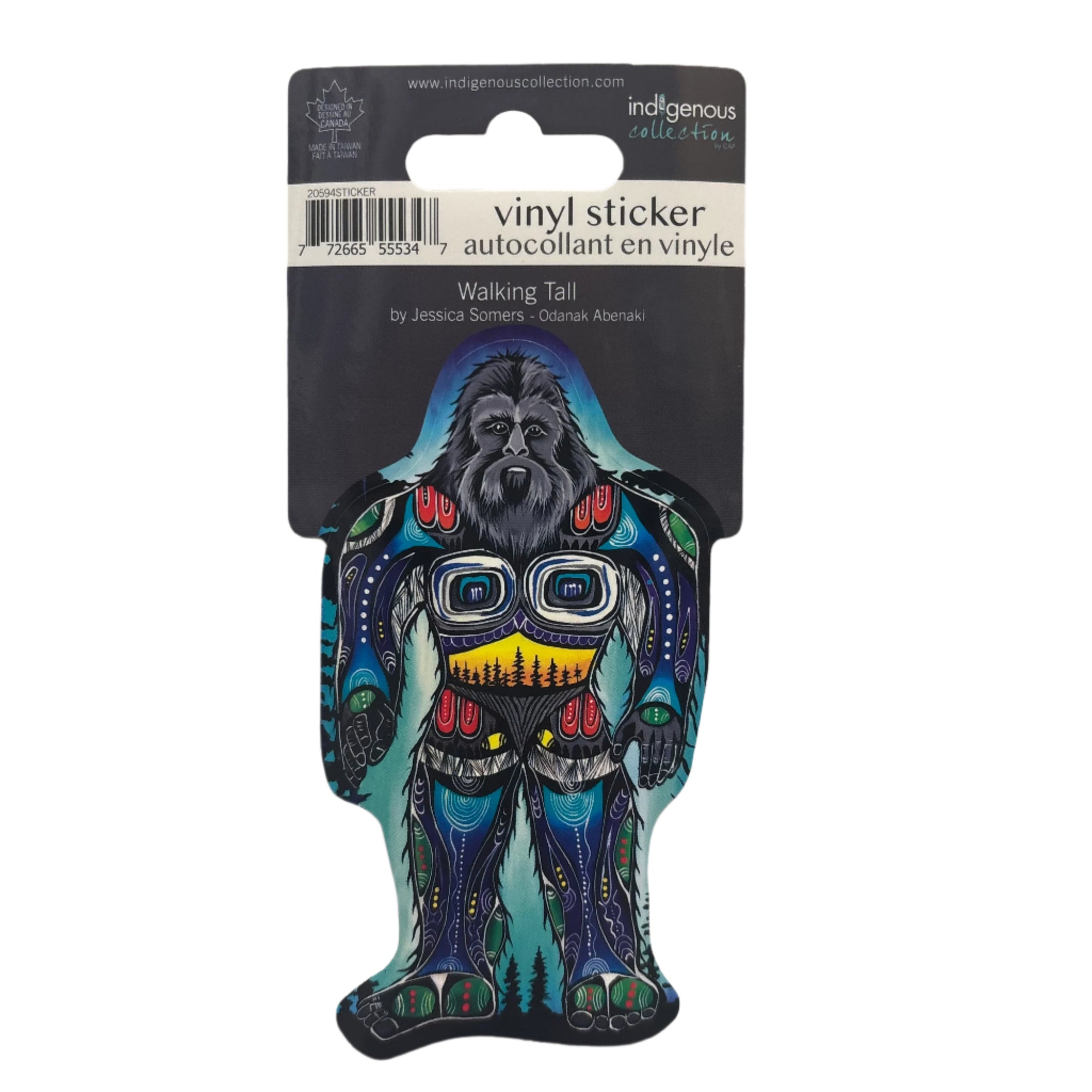 Vinyl Sticker Walking Tall -  - Vinyl Sticker - House of Himwitsa Art Gallery