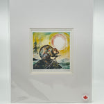 MATTED ART CARDS CARLA JOSEPH - Canadian Art Prints Inc. - Matted Art Card - House of Himwitsa Art Gallery