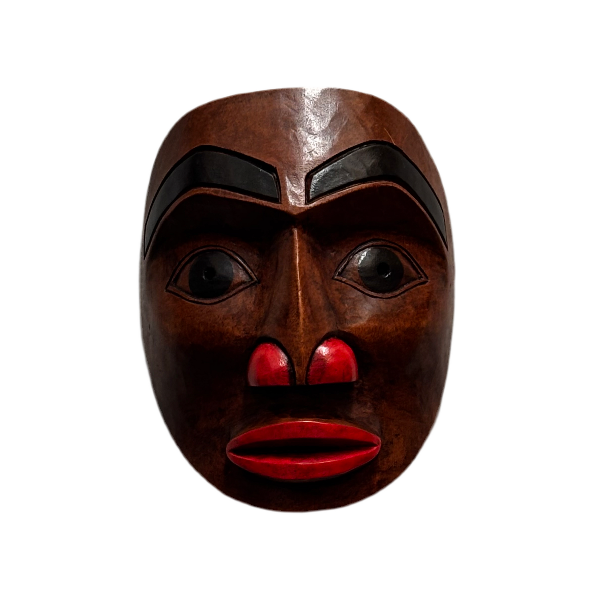 Artie George Mask Portrait Mask -  -  - House of Himwitsa Art Gallery