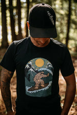 West Coast Karma Surfing Sasquatch T-Shirt