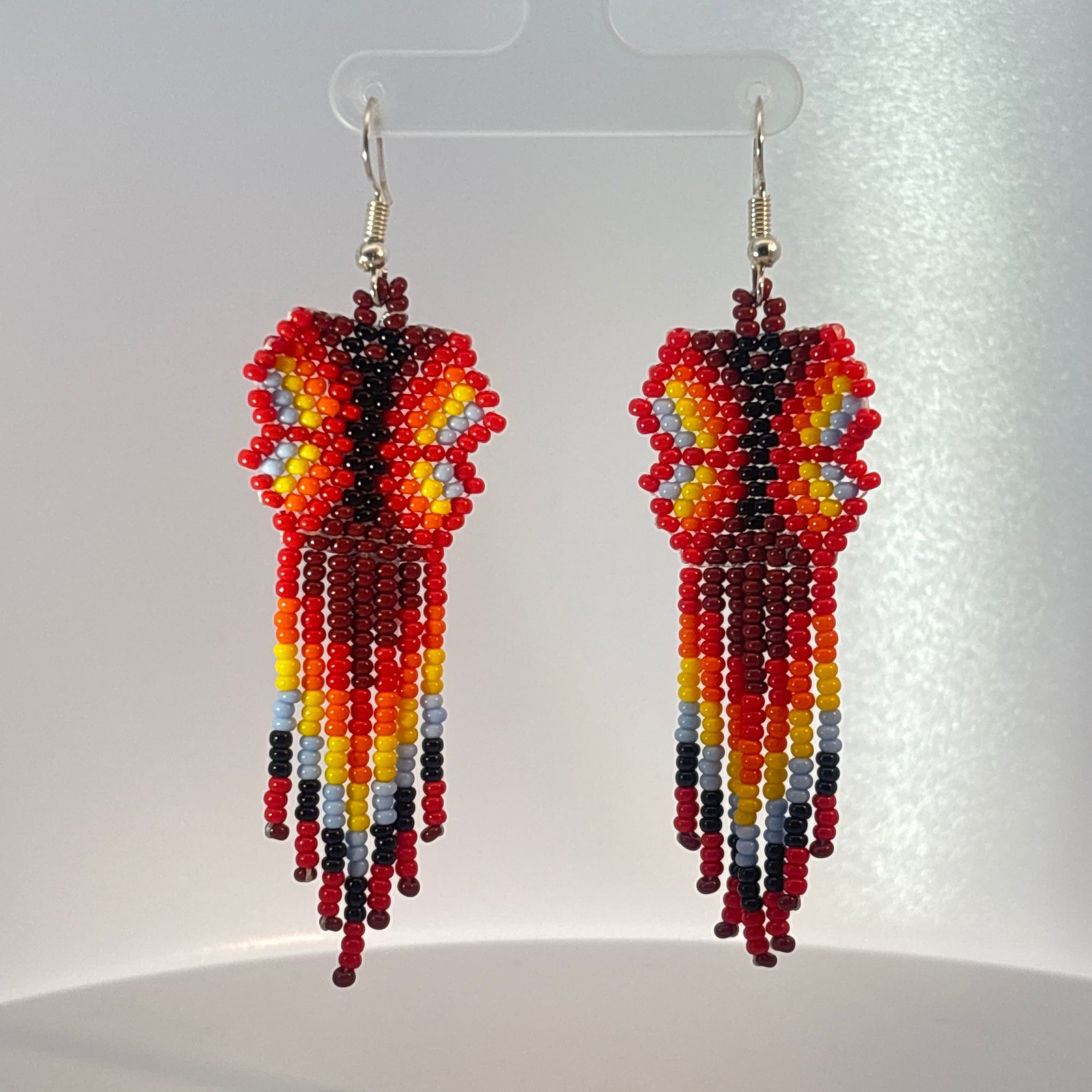 Beaded Earring Butterfly