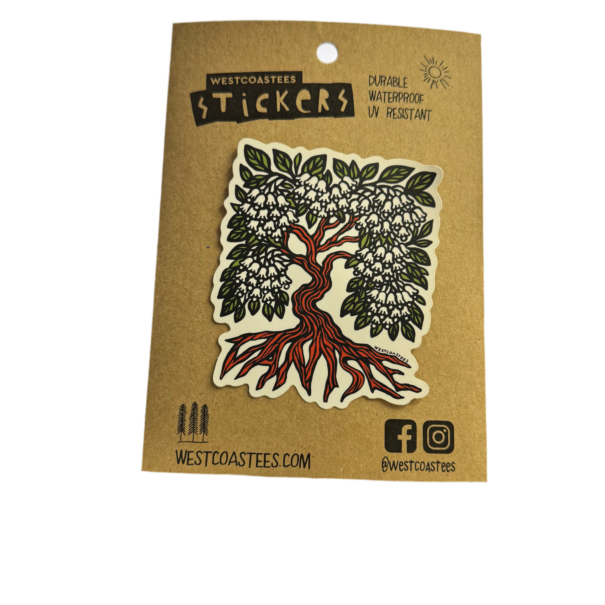 Westcoastees Sticker Groovy Arbutus