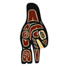 Valencia Bird Panel Killer Whale Red -  - Carving - House of Himwitsa Art Gallery