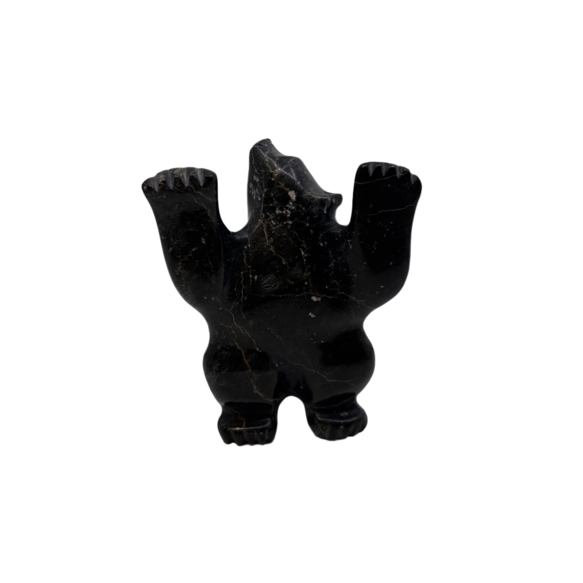 Johnny Papigatuk Dancing Bear -  - Serpentine - House of Himwitsa Art Gallery