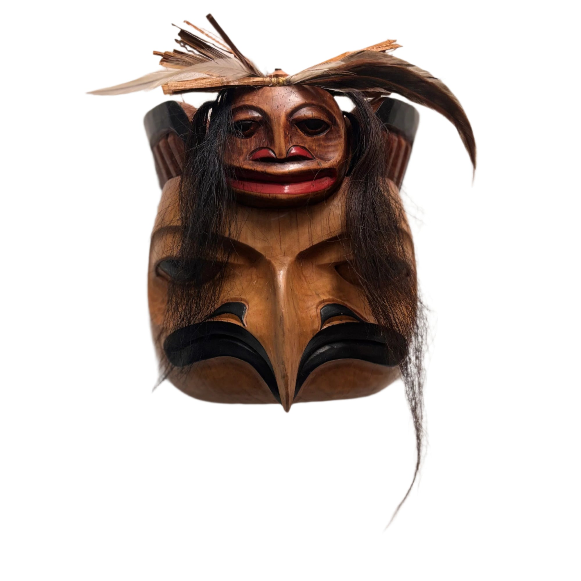Artie George Mask Eagle Journey -  -  - House of Himwitsa Art Gallery