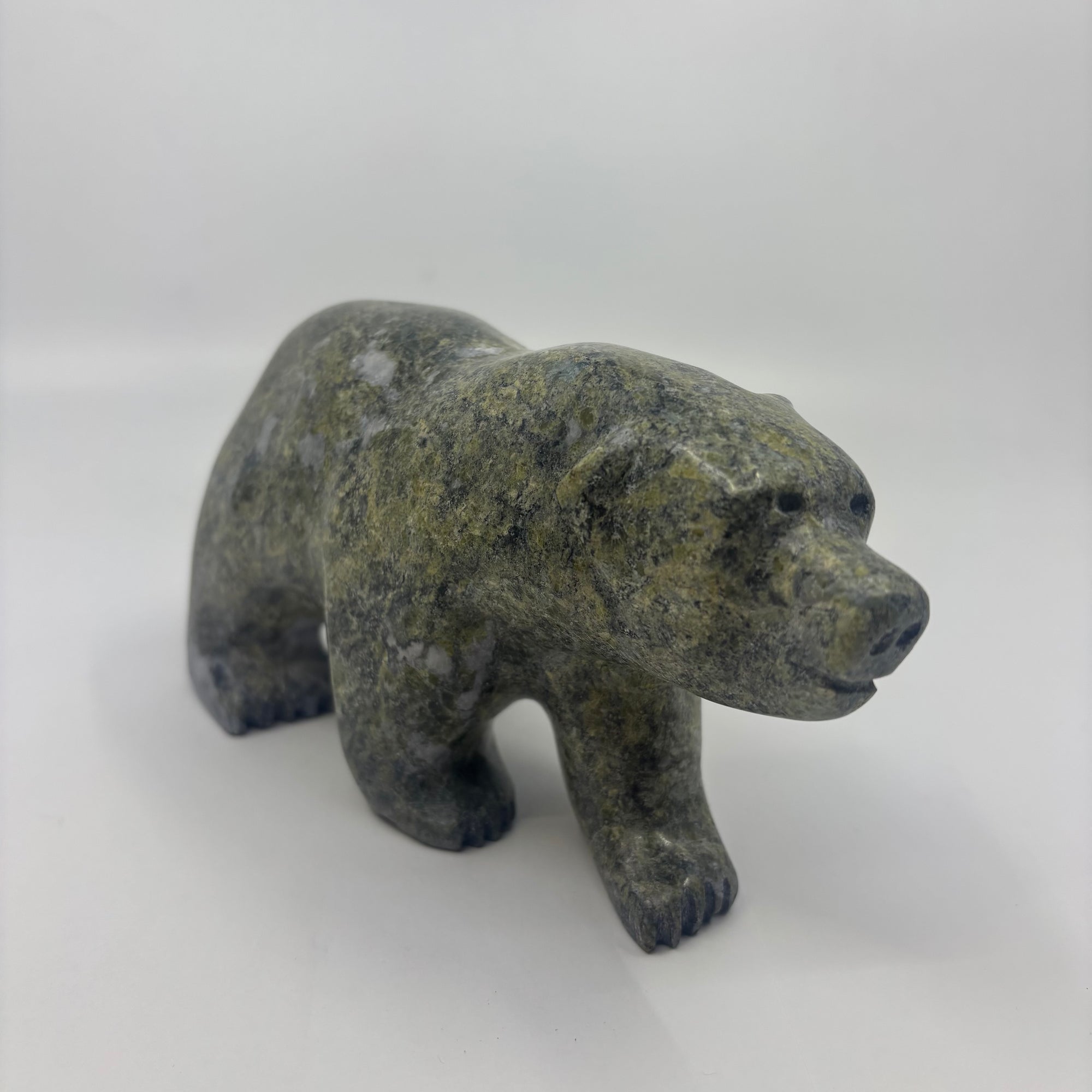 Kakee Negeoseak  Polar Bear 17029 -  - STONE - House of Himwitsa Art Gallery