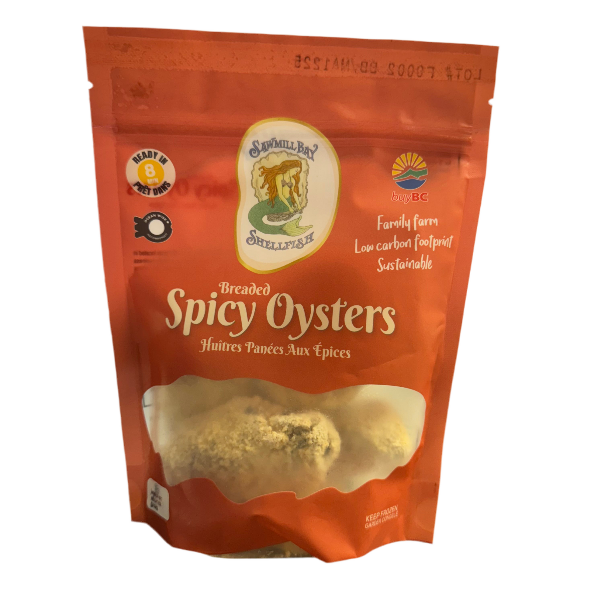 Sawmill Bay Shellfish Breaded Spicy Oysters -  -  - House of Himwitsa Art Gallery