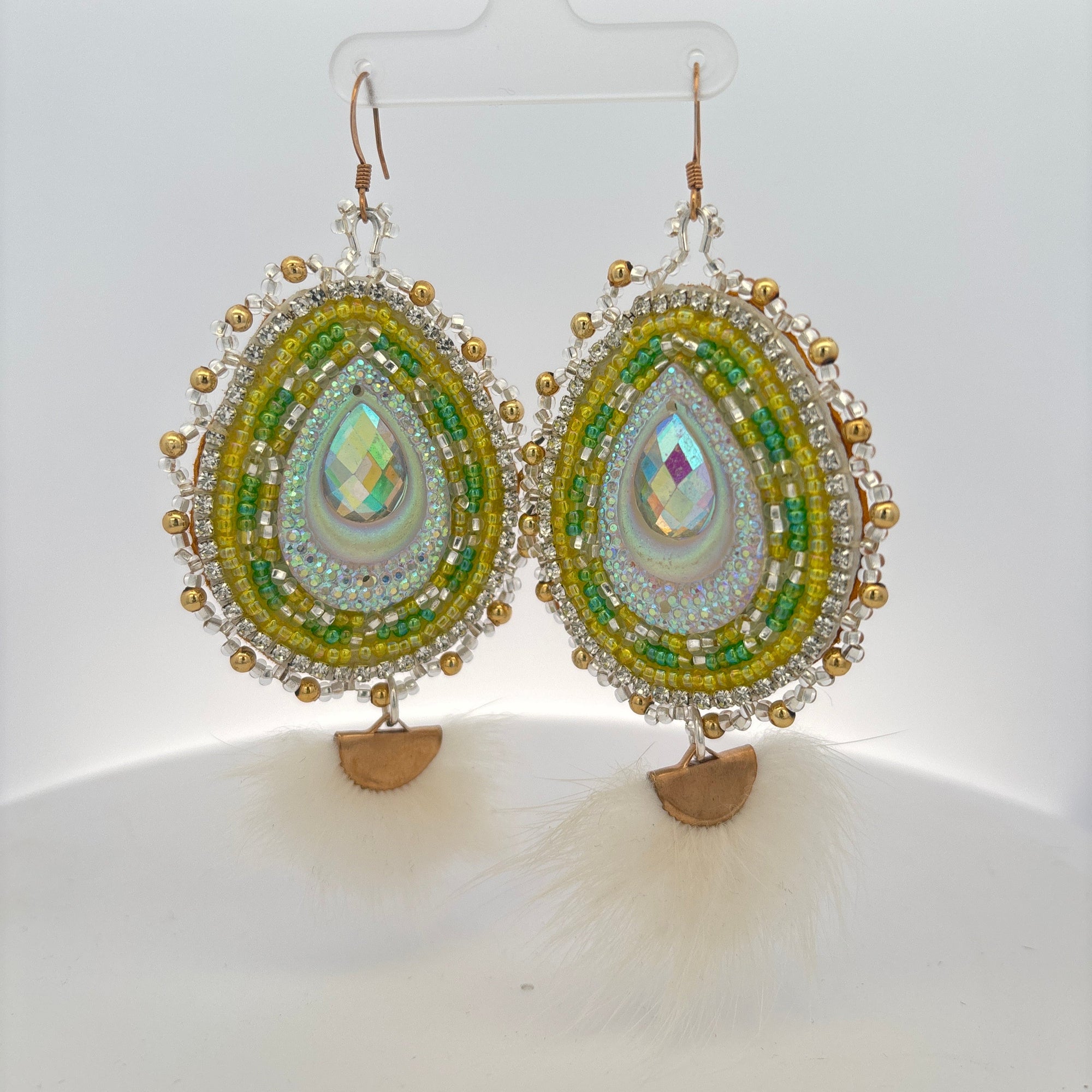 Beaded Earring TearDrop -  -  - House of Himwitsa Art Gallery