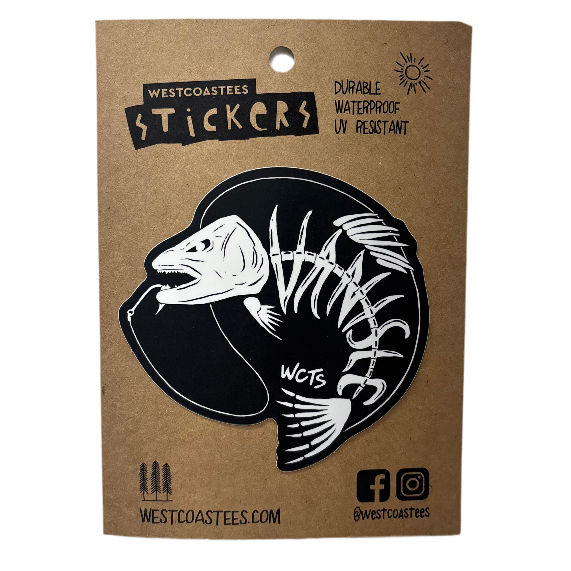 Westcoastees Sticker Van Isle Fish -  - Westcoastees Sticker - House of Himwitsa Art Gallery