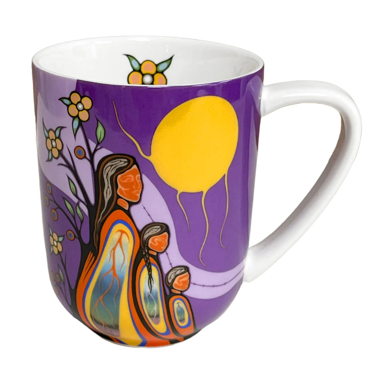 Porcelain Mug Emily Kewageshig Gifts from Creator -  - Mugs - House of Himwitsa Art Gallery