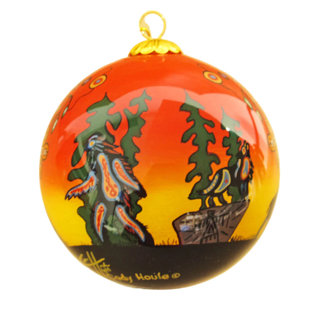 Ornament Cody Houle Seven Grandfather Teachings -  - Ornament - House of Himwitsa Art Gallery
