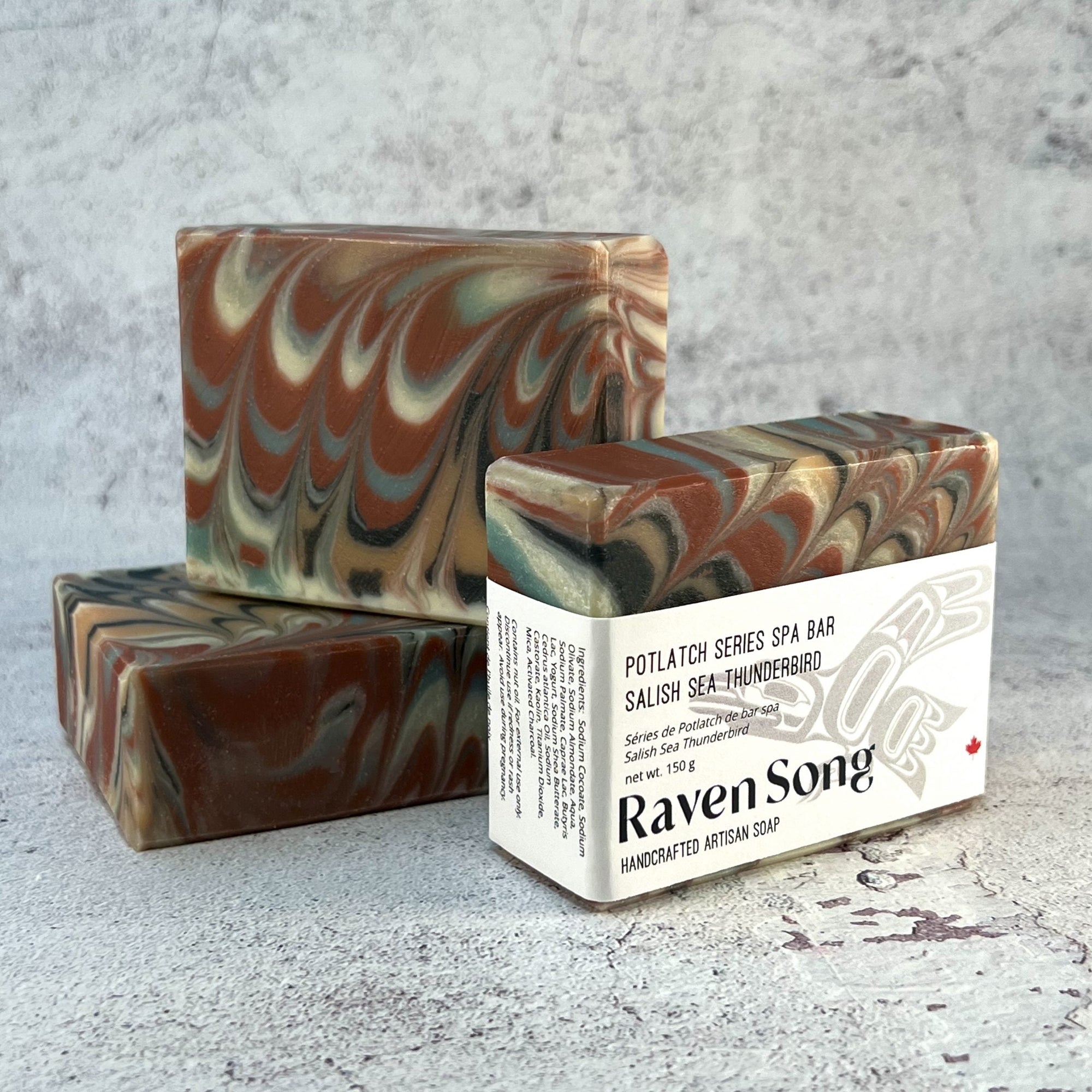 Ravensong Potlatch soap- Salish Sea Thunderbird