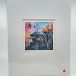 MATTED ART CARDS CARLA JOSEPH - Canadian Art Prints Inc. - Matted Art Card - House of Himwitsa Art Gallery