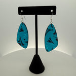 Corrine Hunt Silk Inspiration Earrings Turquoise -  - Earrings - House of Himwitsa Art Gallery