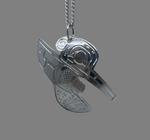 Gilbert Pat Silver Pendant Large -  - Silver Pendant - House of Himwitsa Art Gallery