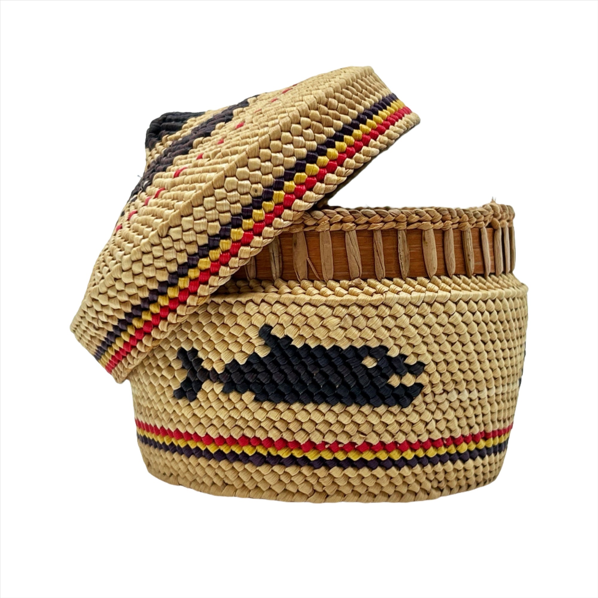 Annie Clappis Beargrass Basket -  - Basketry - House of Himwitsa Art Gallery