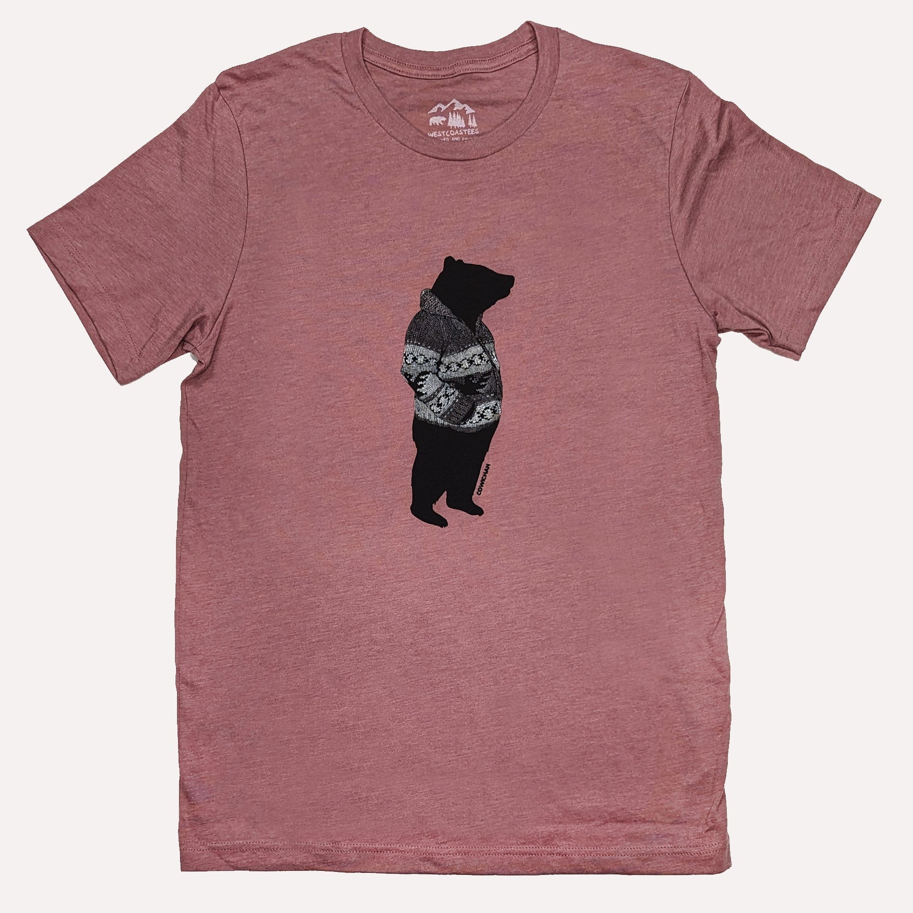 Westcoastees Unisex T-Shirt Cowichan Bear