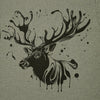 Westcoastees Adult Unisex Ink Elk T-shirt