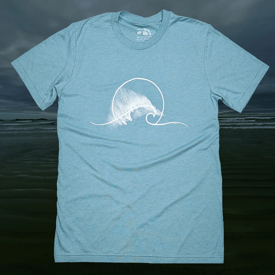 Westcoastees Adult Unisex T-shirt  Ocean Mist